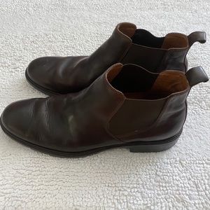M’s 11 Johnston & Murphy Chelsea Brown Ankle Boots